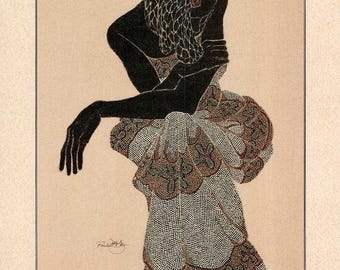 Rosa roja II / Rosalind McGary / Arte negro / Arte afroamericano