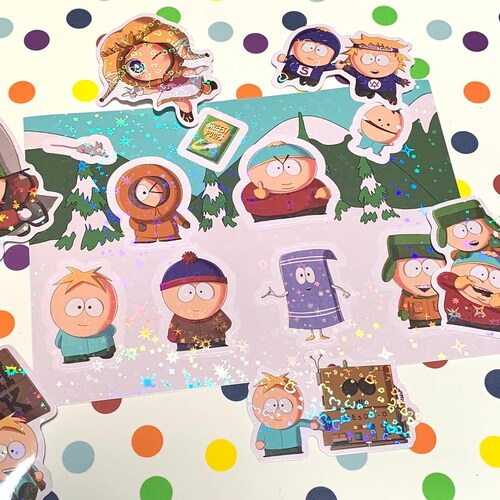 Lot de 50 autocollants South Park (Neu und originalverpackt) in Gurmels
