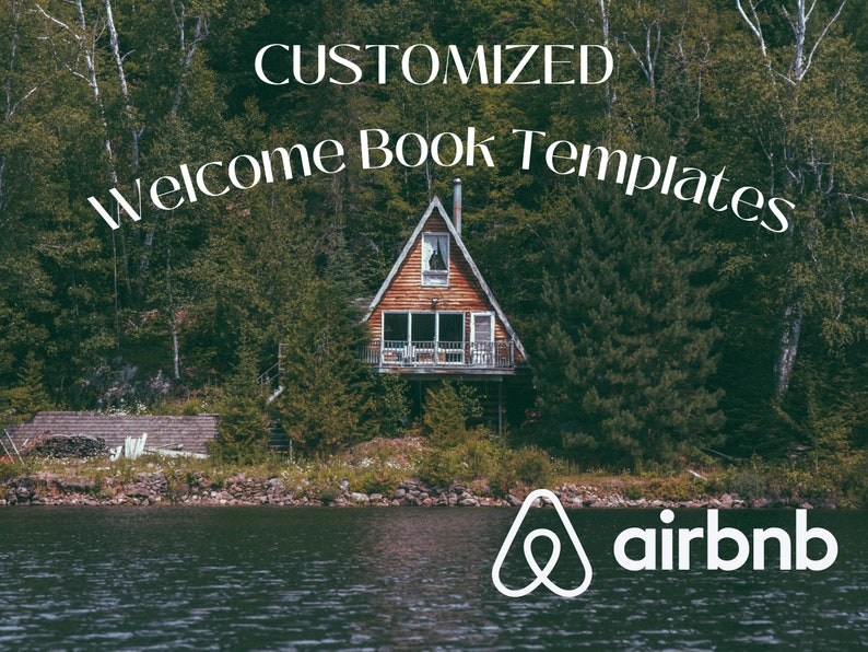 Custom Guest Book Template for Vacation Rental Airbnb House