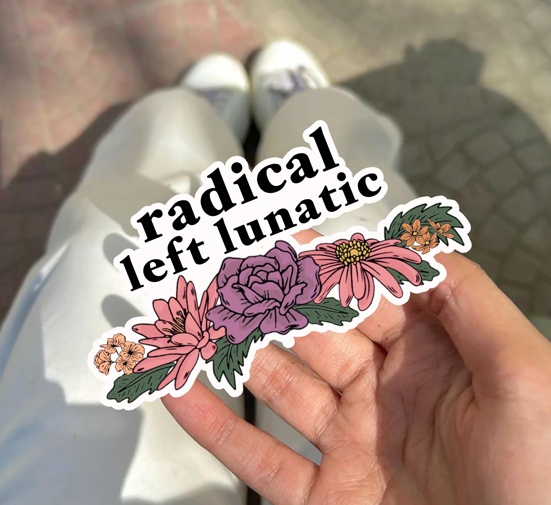 Political Protest Sticker, Resist Activism Sticker, Radical Left Funny ...
