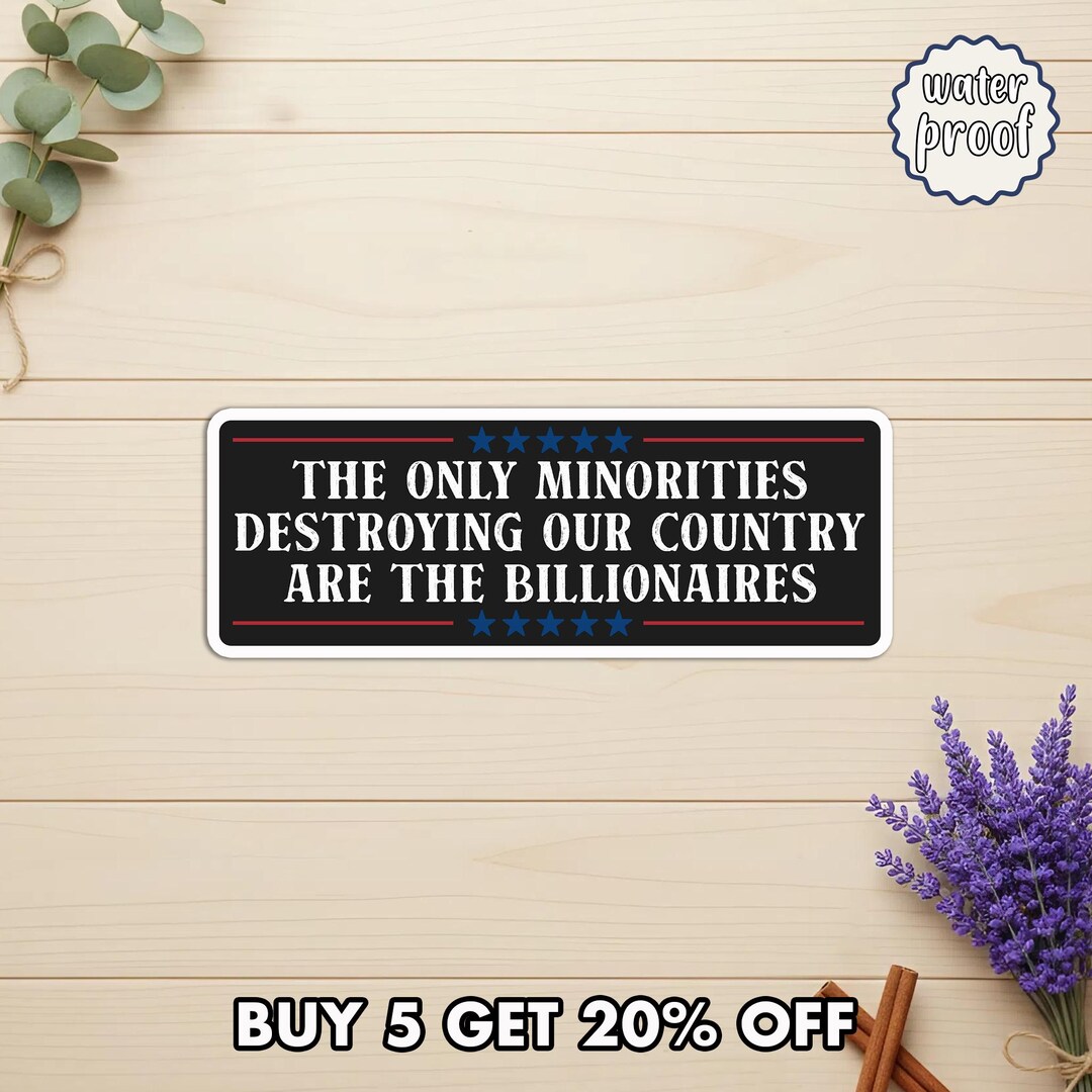Progressive Social Justice Sticker, People Over Profit Vinyl Decal ...