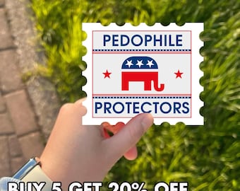 Funny Political Sticker, Glossy Protest Decal, Anti Corruption Vinyl Sticker, Justice Equality Sticker, Human Rights Satire Sticker