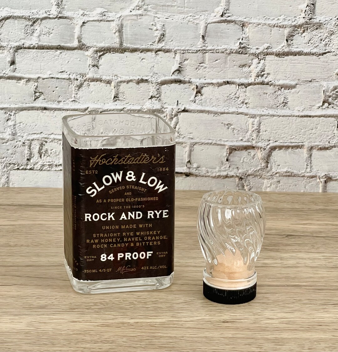 Slow and Low Rock and Rye Drinking Set - Etsy