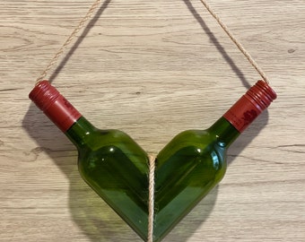 Wine Bottle Heart