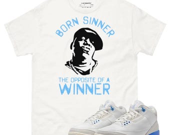 Jordan 3 Lucky shorts peccatore maglietta bianca