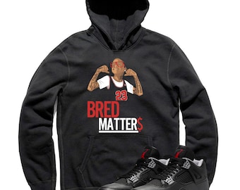 jordan 4 bred hoodie
