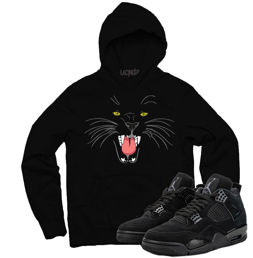jordan 4 black cat hoodie