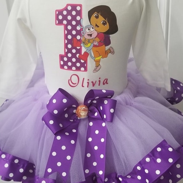 Dora Birthday Outfit Etsy