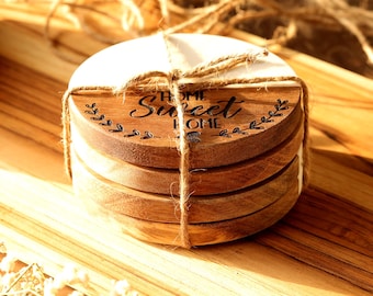 Handmade Gifts, Unique Gifts, Personalized Coasters, Custom Coasters, Christmas Gift, Appreciation Gifts, Coffee Tables, Home Gifts