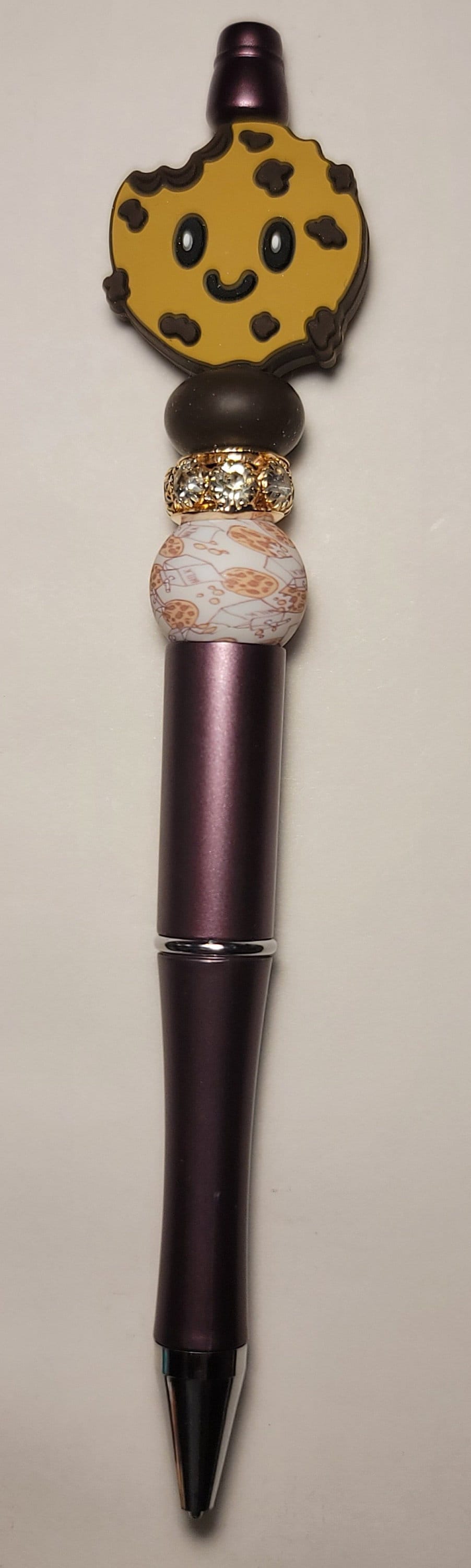 Custom Pens Cookie Chocolate Chip Focal Beads Silicone Etsy