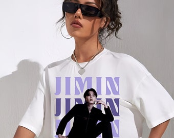 Jimin's Shirt | Jimin T-shirt | BTS T-shirt | Kpop Fan Gift