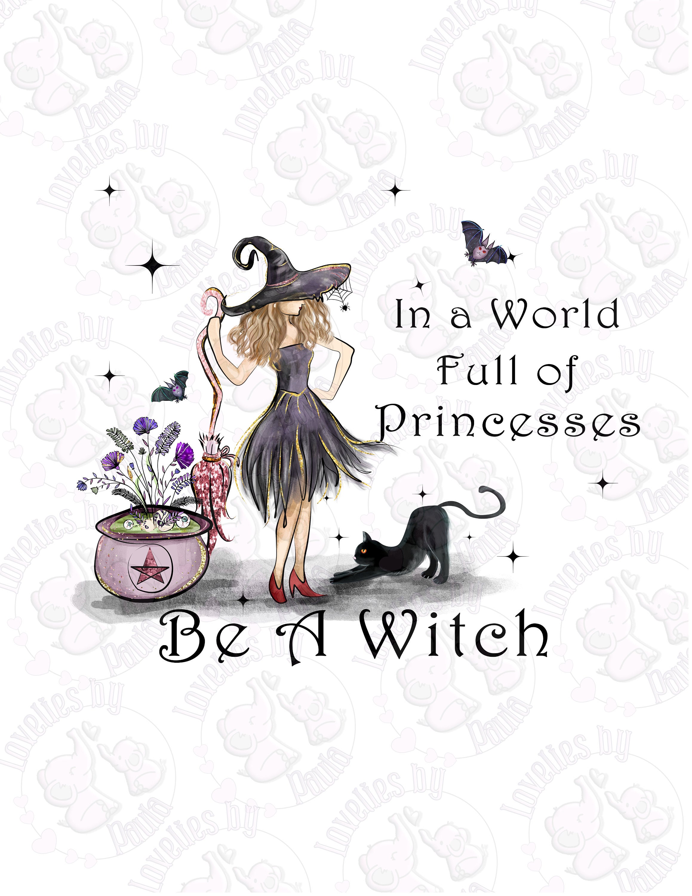 In a World Full of Princesses Be a Witch