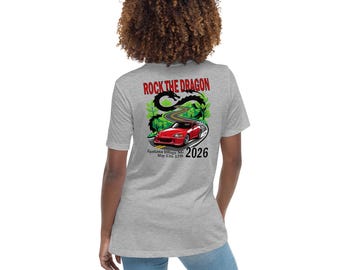 Camiseta del evento femenino Rock the Dragon 2026