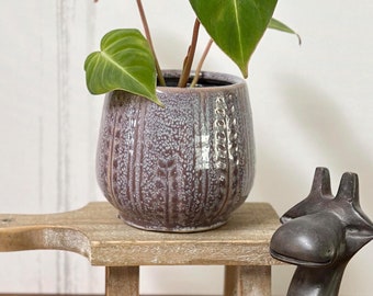 4.5" Ceramic Flower Planter, Ceramic Pot Planter, Indoor Ceramic Bowl, Houseplant Ceramic Pot, Decorative Planter for Indoor Plant
