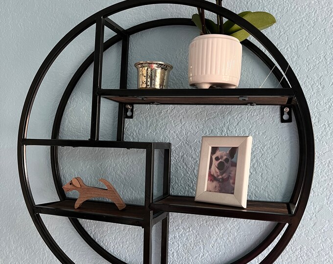 Circular Wall Shelves Circle Wall Shelf Kids Room Decoration Wooden