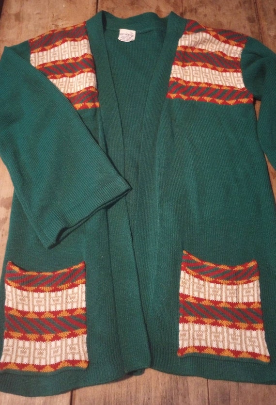 Vintage southwestern sweater - image 2