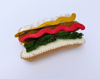 Felt Hotdog