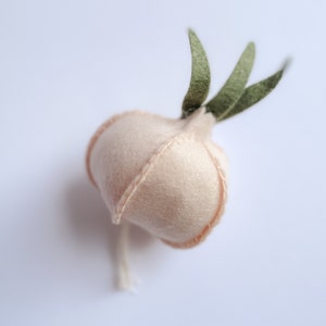 Onion Felt Play Food