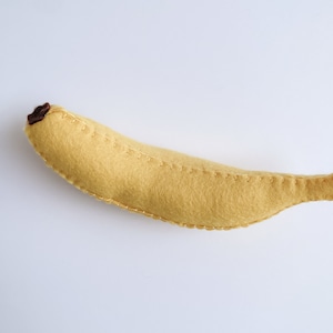 Banana Felt Play Food