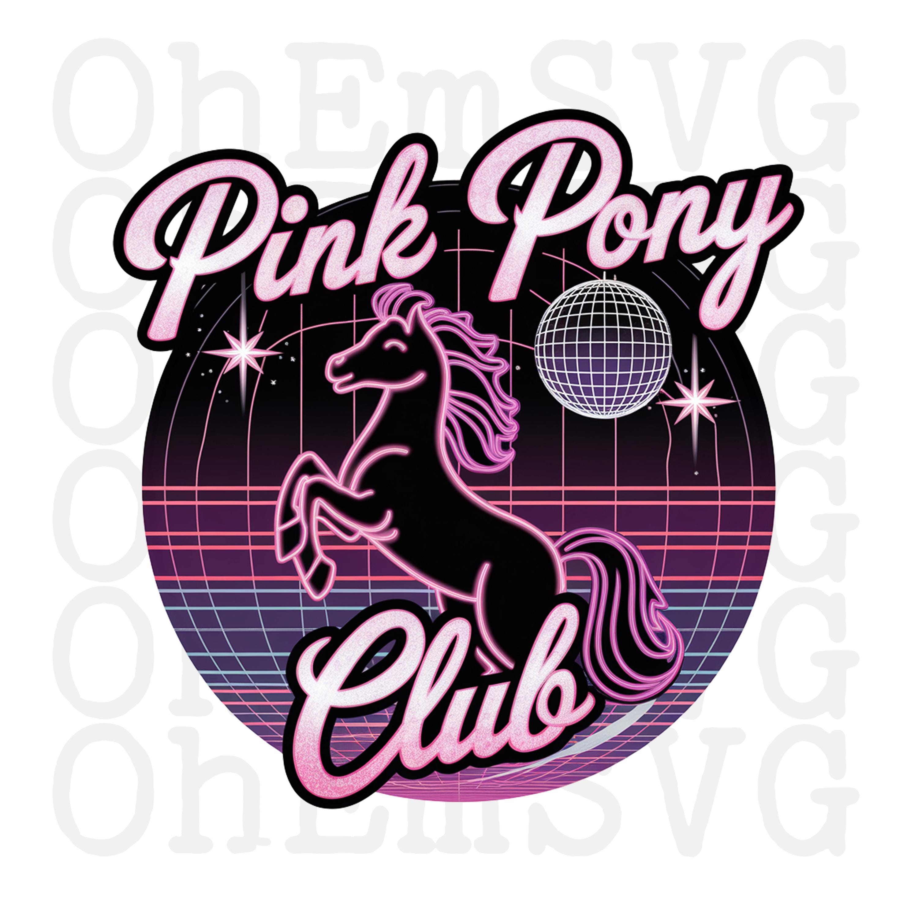 Pink Pony Club PNG: Pop Culture Printable (digital Download) - Etsy