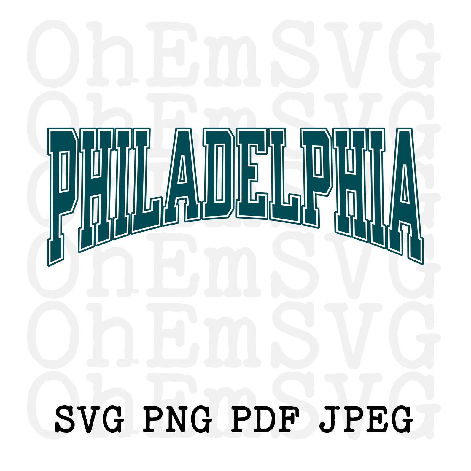 Philadelphia Letter Vector Philadelphia Retro Block Font SVG - Print on Demand (digital Download ...