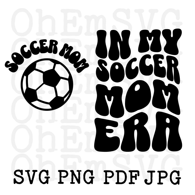 In My Soccer Mom Era SVG Digital Download Cute Soccer Mom Svg - Etsy