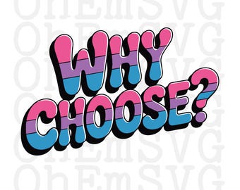 Why Choose Bi SVG: Bisexual Pride Printable (Digital Download)