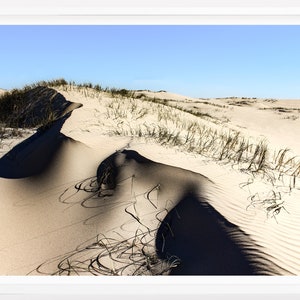 Sand Dune Wall Art Print DIGITAL DOWNLOAD Desert Print Wall Decor Sand Dune Print Downloadable Beige Blue Wall Art Landscape Photography