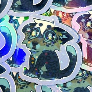 Dumb Furry Sticker HOLO