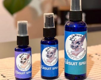 Fursuit Spray ÜBER 60 DÜFTE Obst / Bäckerei / Holzig