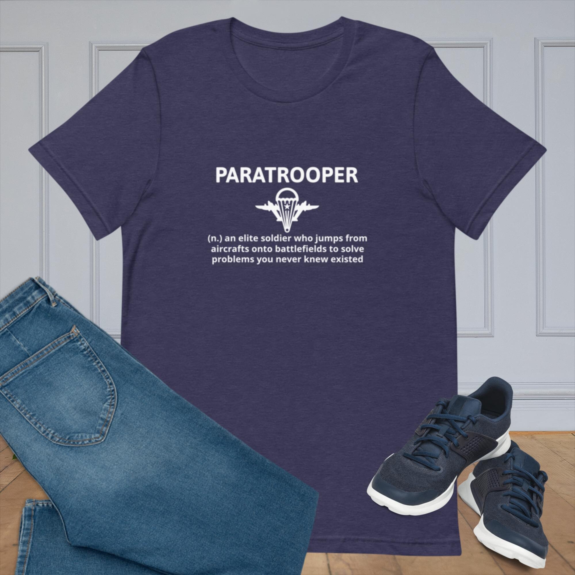 Paratrooper Definition Shirt Etsy
