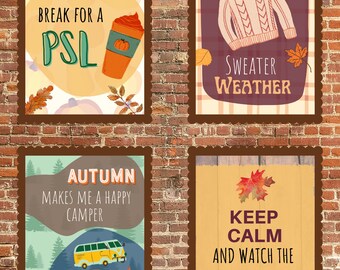 Fall Meme Posters