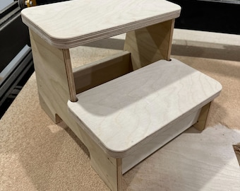 Children's Stepping Stool - CNC Plans Only