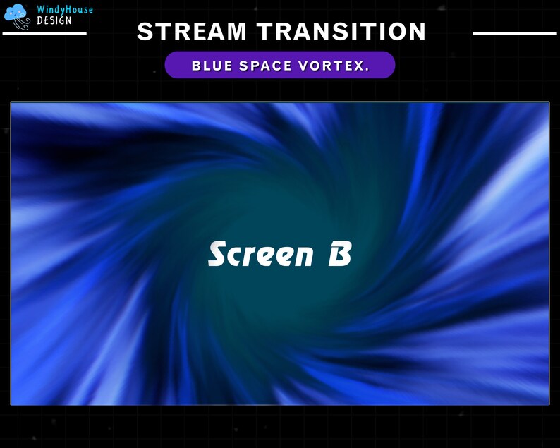 Blue Vortex Energy Transition, Space Vortex Stream Stinger Transition ...