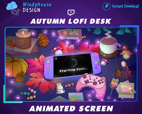 Buy Spooky GIF Set of 5 Halloween Autumn Art  Animations Twitch  Channel Art Online in India 