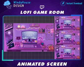 Salpin Animated Stream Decoration for Gamers - StreamersVisuals