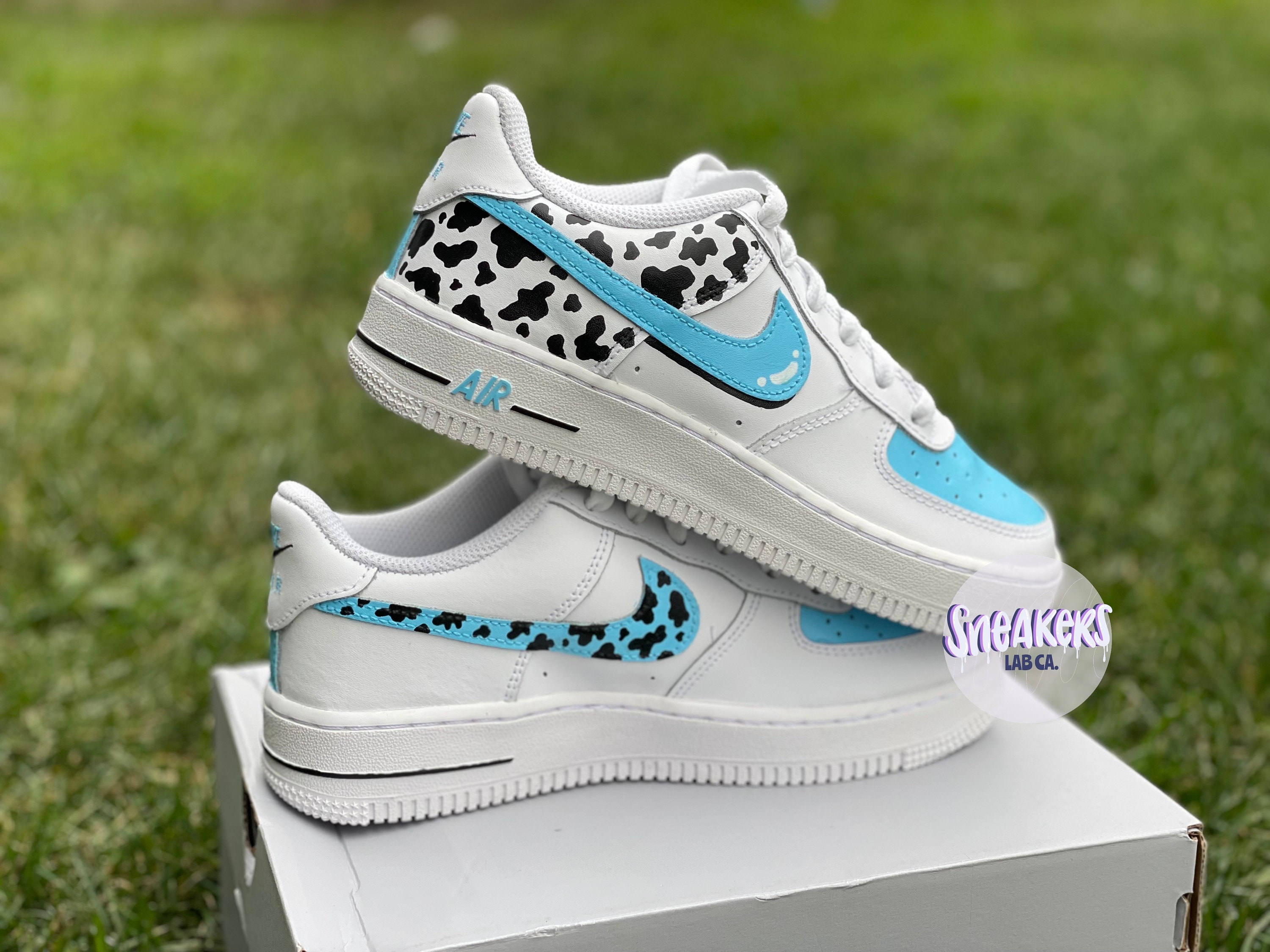 Custom Painted Nike Air Force 1 – The Print Shop Corner