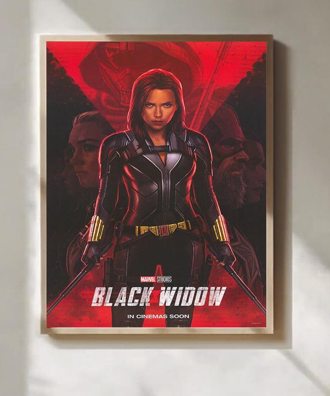 Black Widow 2021 Movie Poster Print, Marvel Superhero Wall Art Decor - Etsy