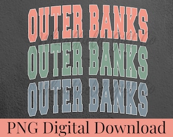 Outer Banks PNG, Pouge Life PNG, Sublimation Design Download