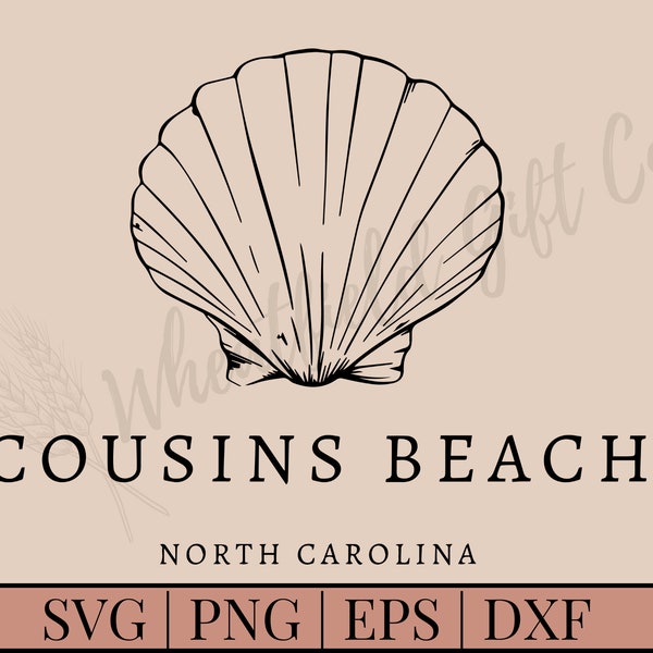 Cousins Beach The Summer I Turned Pretty SVG, Cousins beach png