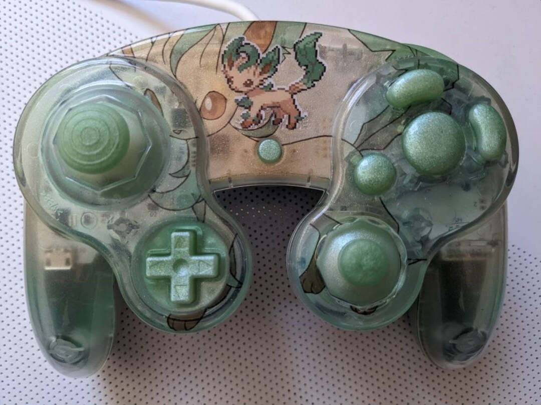 Leafeon PHOBGCC Phob Gamecube Controller Etsy