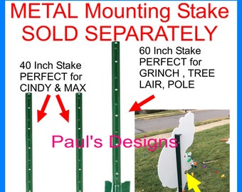 Metal Mounting Stake