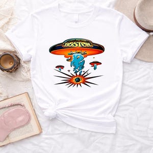 Boston 1987 Tour Tshirt - Etsy