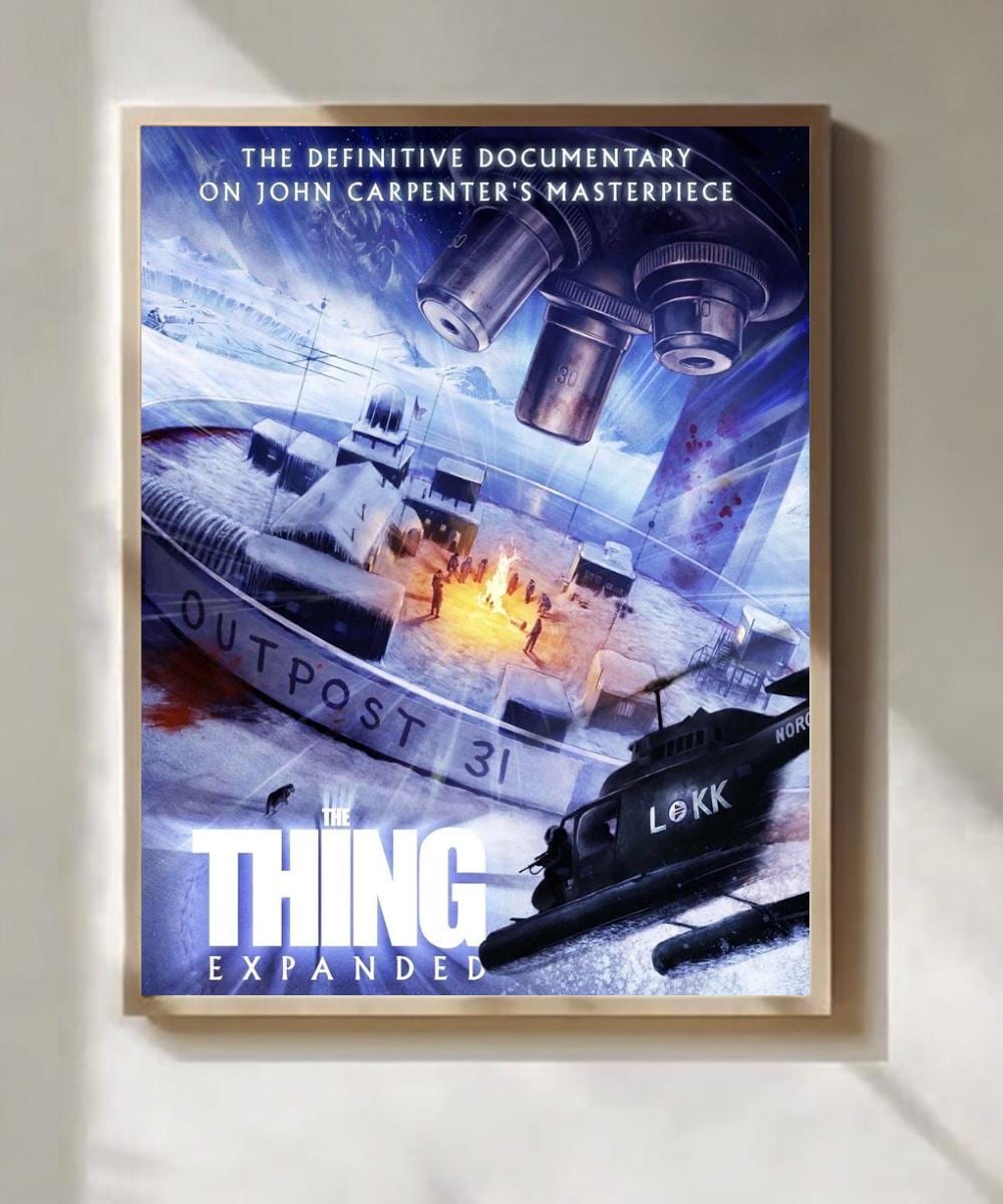 The Thing Expanded Collection The Thing Expanded Movie Poster Sci Fi Horror Poster Arctic Creature ...