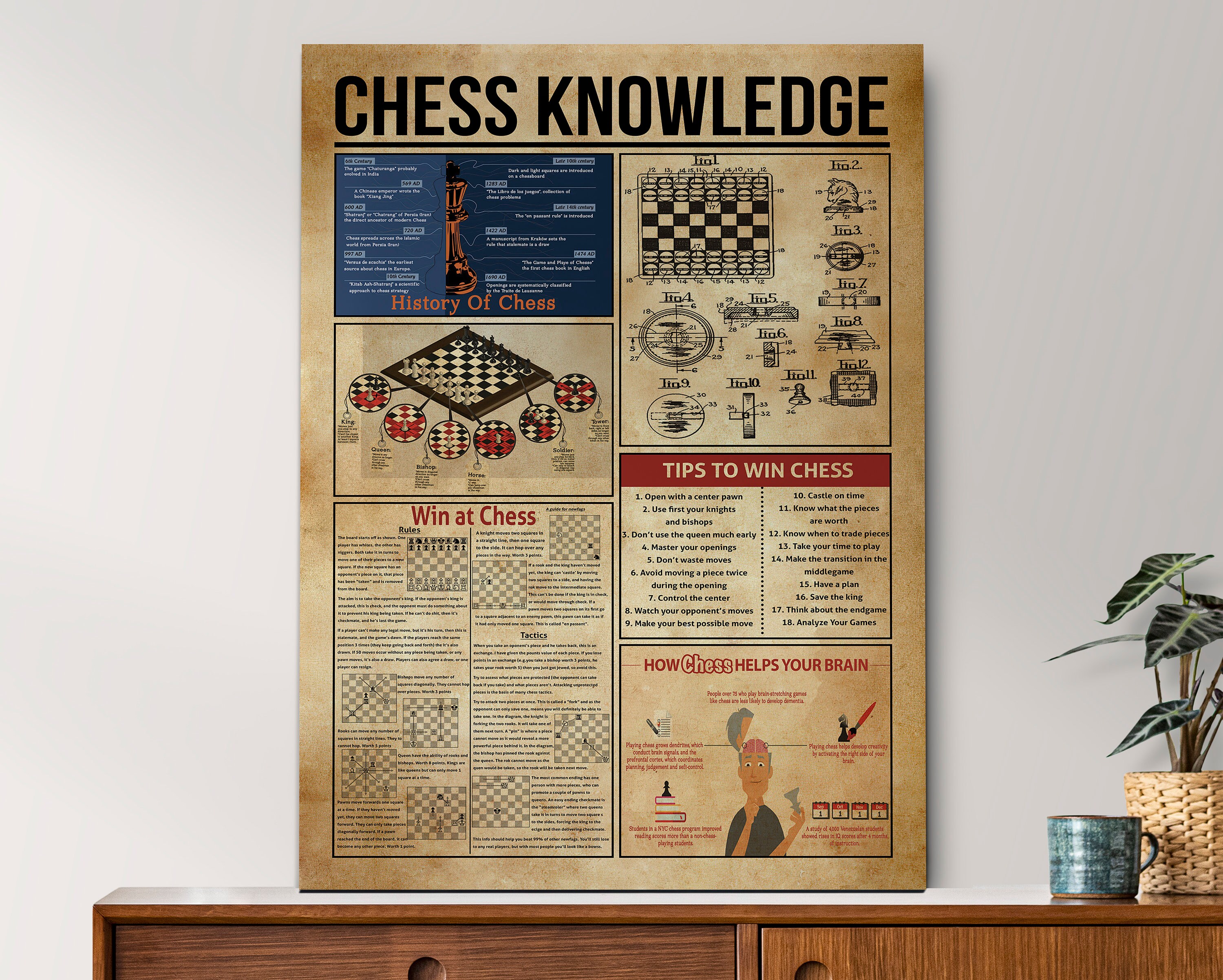 Chess Lovers Player Quotes Board games  Poster for Sale by TastefulTees