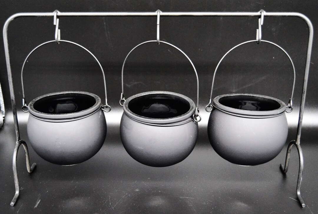 Cauldron Candle Holders Etsy