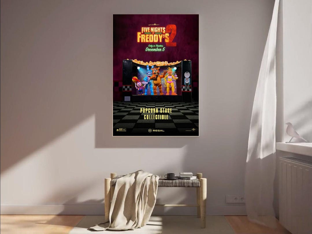 4 Five Nights at Freddys 2 Wall Art Premium Movie Poster Film Fan ...
