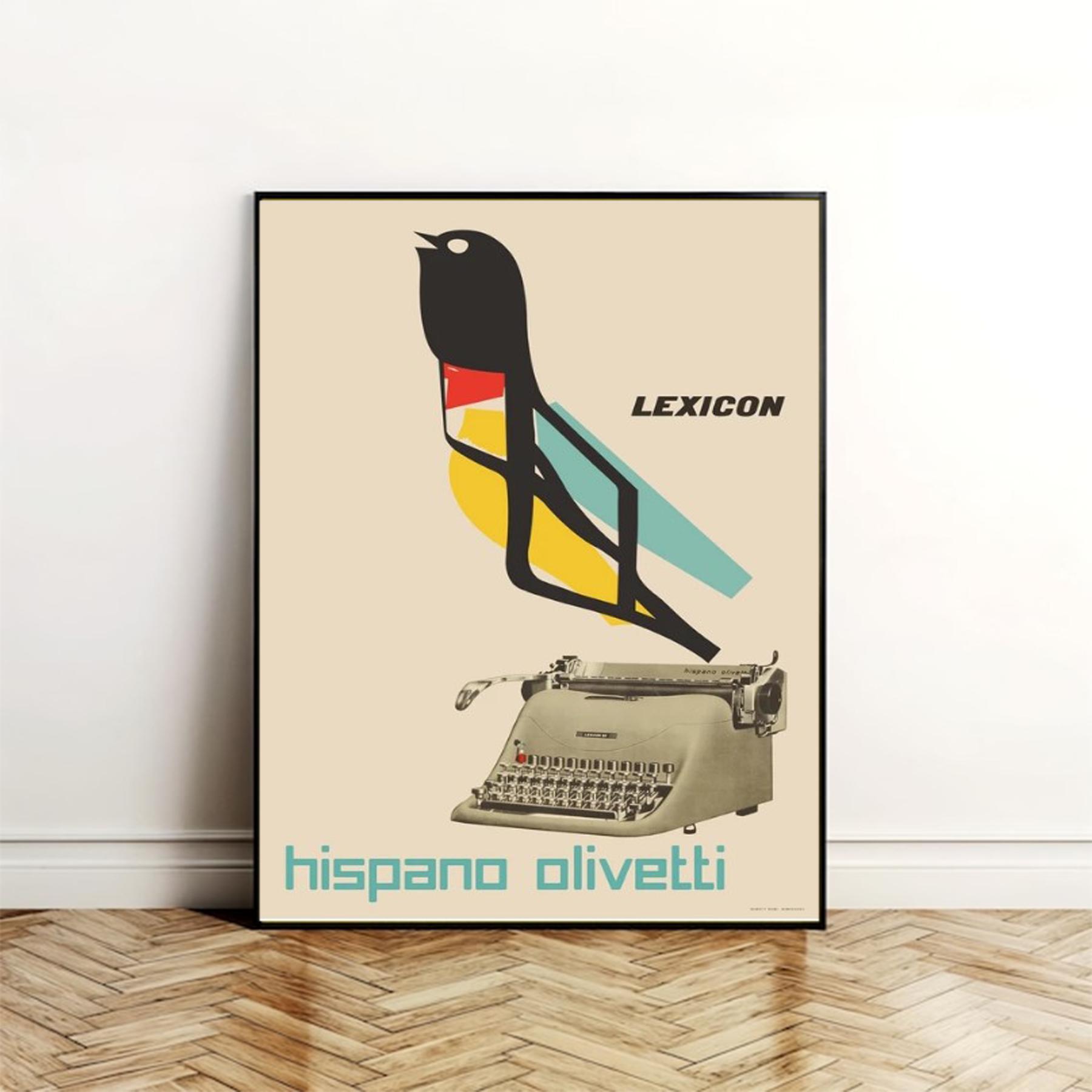 Hispano Olivetti Poster - Etsy