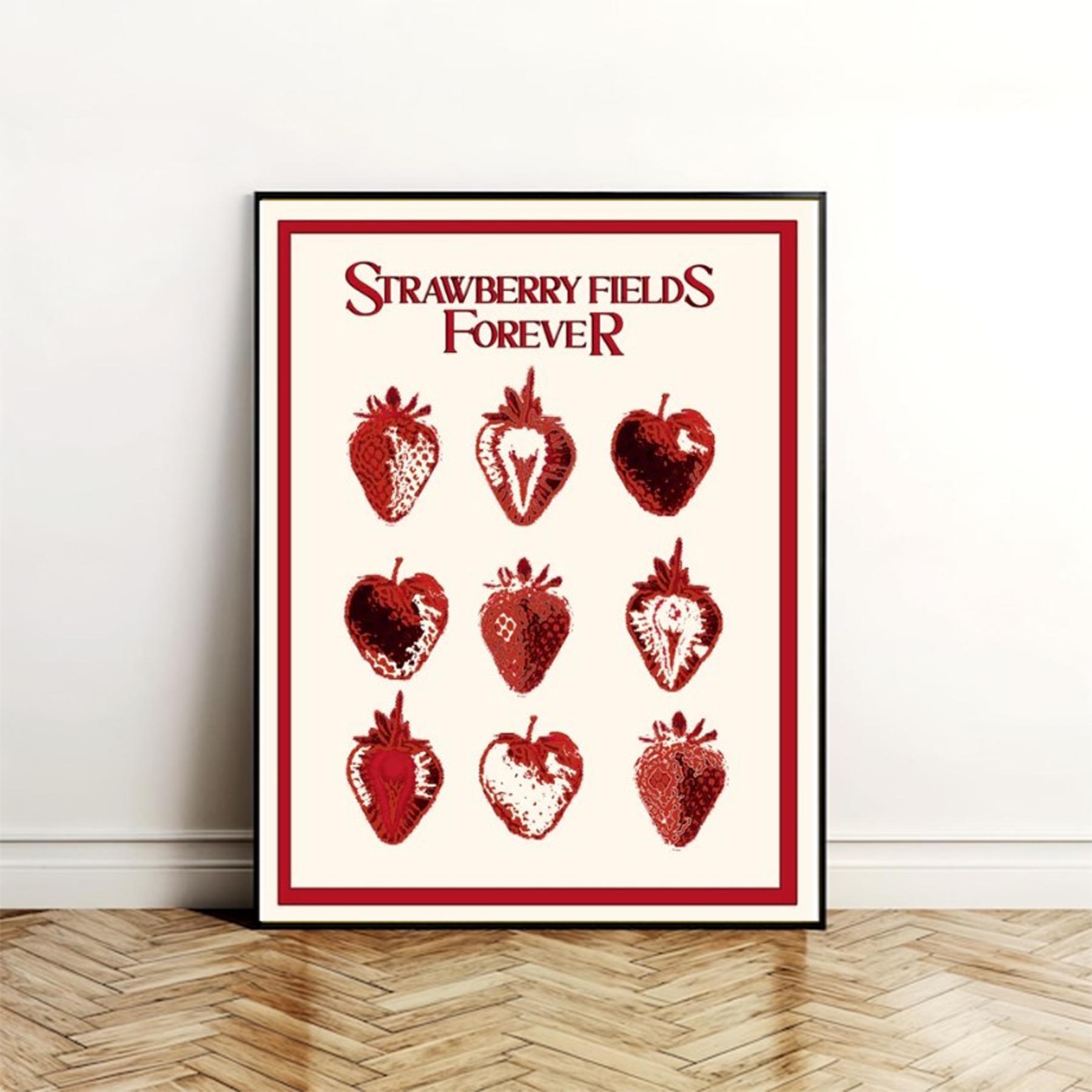 Affiche De Strawberry Fields Forever Poster - Etsy
