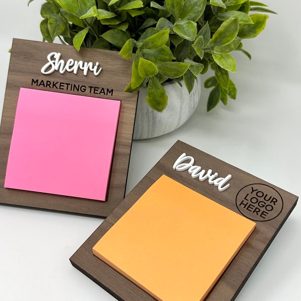 Desktop Notepad Holder Etsy